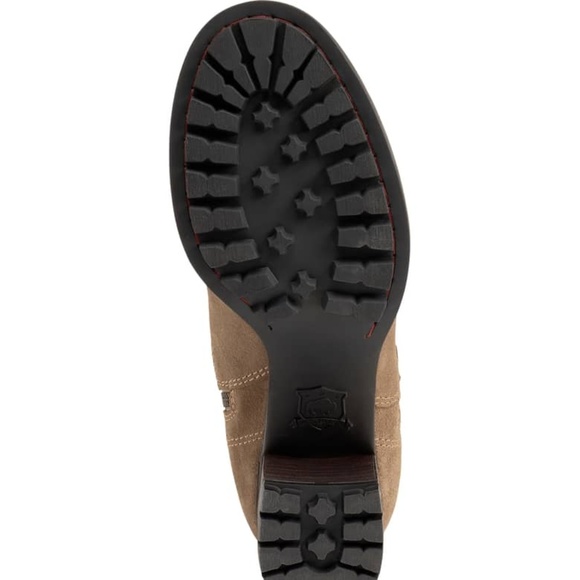 🌸Trask Madison Boots Bootie Suede Taupe - Picture 6 of 6